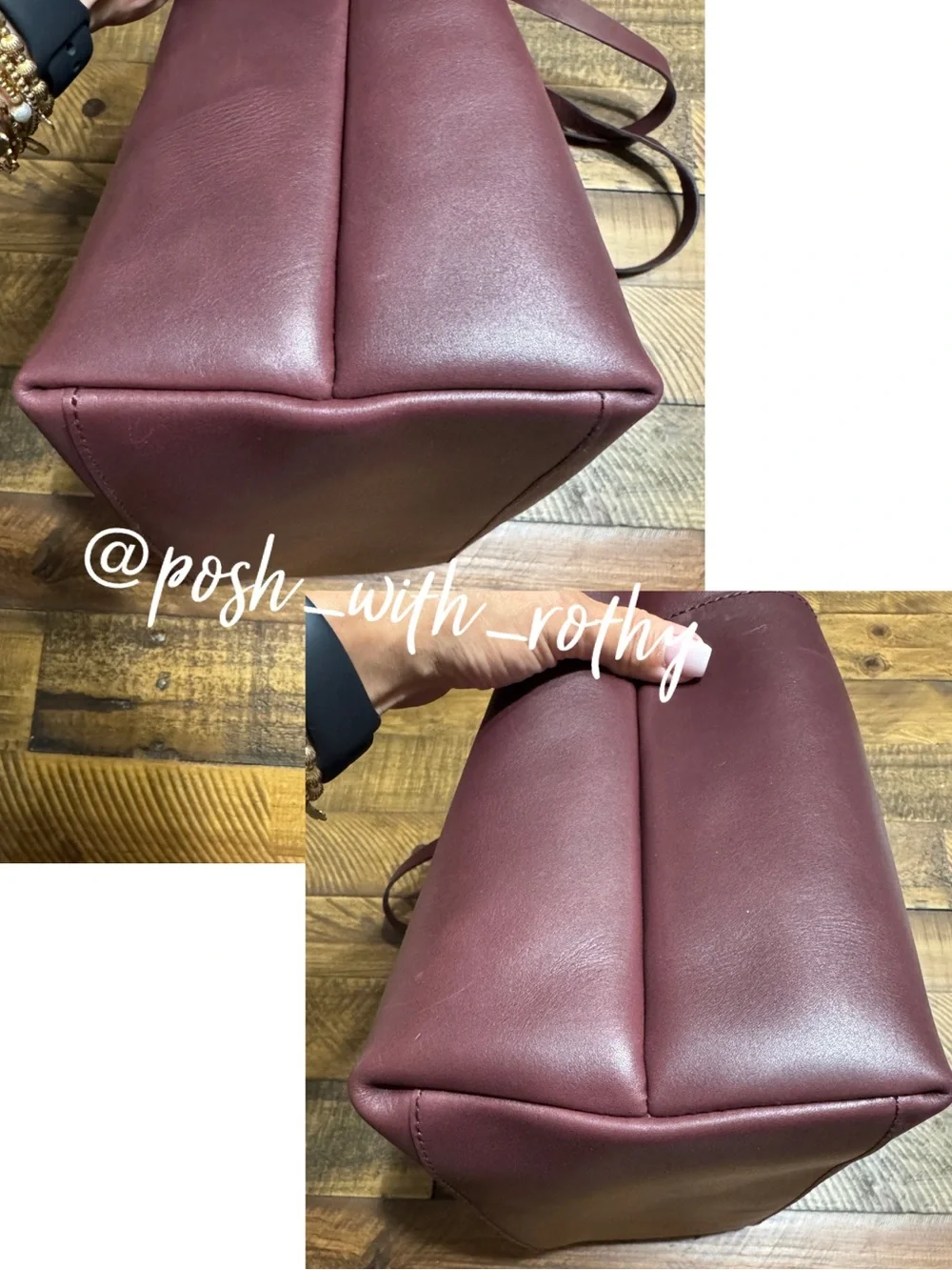Madewell Medium Essentials Leather East/West Tote